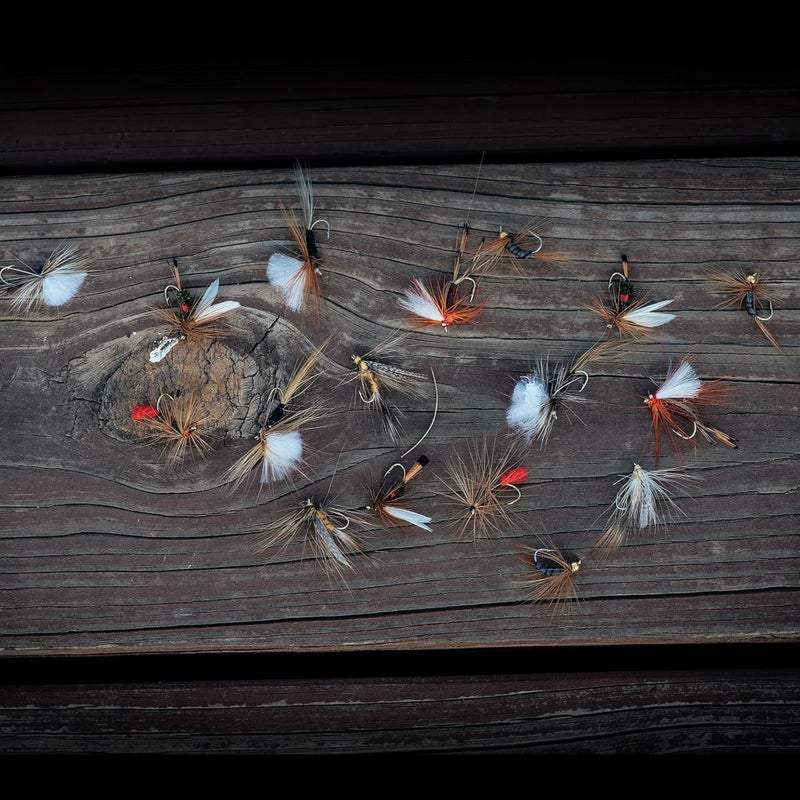 Goture Fly Fishing Flies Kit,25pcs/30pcs/100pcs Fly Fishing Lures,Dry Flies Wet Flies Streamers Nymphs Flies, Fly Fishing Assortment Kit for Bass Trout Salmon Fishing - Image 5